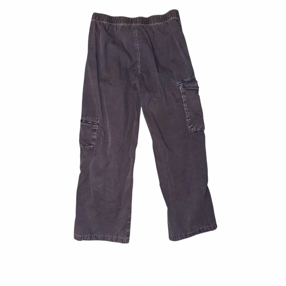 Vanilla Star Charcoal Cargo Pants with Utility Pockets